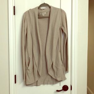 Barefoot Dreams Circle Cardigan - Oatmeal Medium